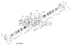 Poulan Pro PP 1150 ES (961980062-02) - Poulan Pro Snow Thrower (2013-08)