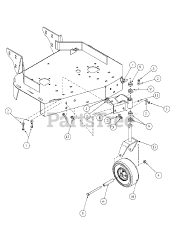 MTD 1336G - MTD Pro Walk-Behind Mower (2001)
