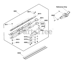 Snapper 1696895-00 - Snapper Hedge Trimmer Attachment for 82V Battery Electric
