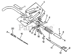 Echo GT-2103 - Echo String Trimmer (SN: 001001 - 031001)