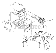 Echo WP-1500 - Echo Water Pump (SN: 02432 - 99999) Throttle, Governor Lever