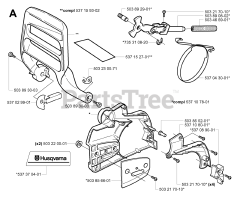 Husqvarna 357 XP - Husqvarna Chainsaw (SN: 20050600001 - 20060600000)