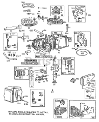Briggs & Stratton 113988-0551-01 - Briggs & Stratton Vertical Engine