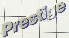 Snapper 1722821 Prestige Silver Decal