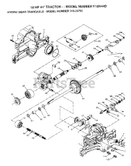 Electrolux/AYP Y 18H44 D - Electrolux/AYP Lawn Tractor (1994)