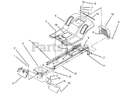 Toro 71202 (12-38 XL) - Toro Lawn Tractor (SN: 059000001 - 059999999) (1995)