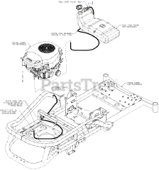 Craftsman Z 5400 (CMXGNAM211702) (17ARFACT093) - Craftsman 46" Zero-Turn Mower (2022) Vent Hose