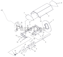 Ariens 926062 - Ariens 36" Power Brush, Subaru (SN: 001000 - 001999)
