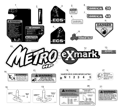 Exmark MHP4815KAC - Exmark 48" Metro HP Walk-Behind Mower, 15hp Kawasaki (SN: 540000 - 599999) (2005)