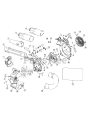 Craftsman 316.791770 (41BS2BVG799) - Craftsman Blower (Sears)