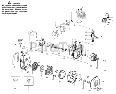 Snapper SB 2000 M - Snapper Blower Engine Assembly