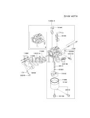 Kawasaki FE120D-BS01 - Kawasaki Engine CARBURETOR