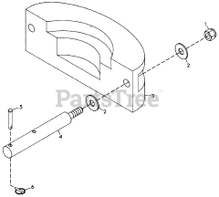 Gravely 789035 - Gravely Rear Weight for PM Gear REAR WEIGHT KIT