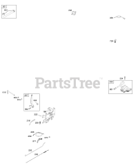 Briggs & Stratton 214907-0272-E1 - Briggs & Stratton Vertical Engine Controls, Ignition