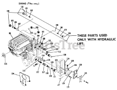 Toro 1-0481 (C-160) - Toro Lawn Tractor (1975) 4.050 Hydrostatic Transmission, Piston-Piston Type (fig. 4b)