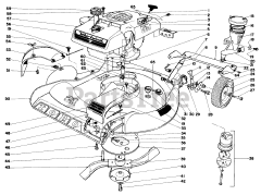 Toro 20223 - Toro Whirlwind Walk-Behind Mower (SN: 009000001 - 009999999) (1969)