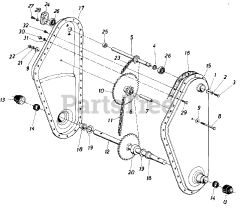 Mark Master 215-404-065 - Mark Master Tiller (1985) Tiller Chain Case