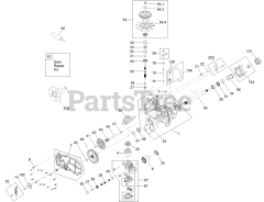 Toro 77502 - Toro 50" TimeCutter MyRide Zero-Turn Mower (SN: 417162420 - 417399999) LH Transaxle Assembly No. 139-7470