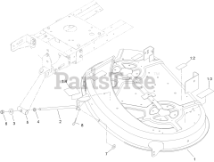 Toro 71254 (XLS 380) - Toro Lawn Tractor (SN: 313000001 - 313999999) (2013)