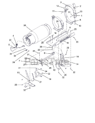 Gravely 994136 - Gravely Pro-Stance 52" Stand-On Mower, Kohler EFI Propane (SN: 000101 - 009999) Fuel System - LP