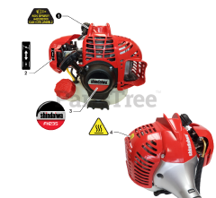 Shindaiwa FH 235 - Shindaiwa Shafted Hedge Trimmer (SN: U12115001001 - U12115999999)