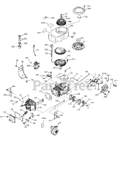 Tecumseh OHV130-206831B - Tecumseh Engine Engine Parts List #1