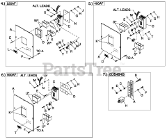 Generac QT08054KVSNA - Generac 80kW Home Standby Generator (SN: 5688357 - 5688357) (2009) Cpl C5 H Control Cb Connection (0G1238D)