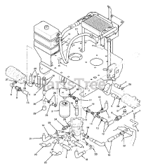Scag STHM-22CH - Scag Three-Wheel Riding Mower, 22hp Kohler (SN: 3380001 - 3389999) Lower Hydraulics