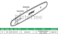 Stihl MS 182 - Stihl Chainsaw _Bars &amp; Chains