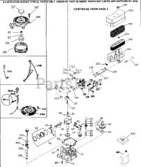 Tecumseh OVXL125-203002 - Tecumseh Engine Engine Parts List #2