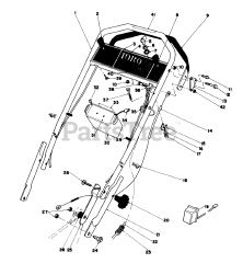 Toro 20790 - Toro Walk-Behind Mower (SN: 001000001 - 001999999) (1981)