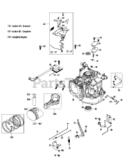 Troy-Bilt 5P65M0C - Troy-Bilt Engine 5P65M0C Crankcase