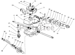 Toro 22171 - Toro Recycler Walk-Behind Mower (SN: 099000001 - 099999999) (1999)