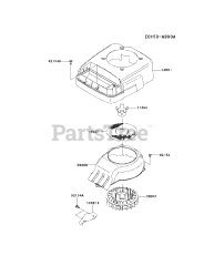 Kawasaki FJ180V-AM01 - Kawasaki Engine COOLING-EQUIPMENT