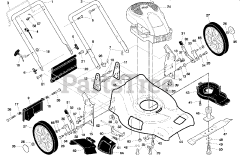 Poulan Pro PR 600Y21RHP (961420035-01) - Poulan Pro Walk-Behind Mower (2007-03)