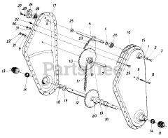 White Outdoor RB-530 (215-403-190) - White Outdoor Roto Boss Tiller (1985)