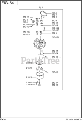 Subaru Robin EX300D52011 (EX30) - Subaru Robin Engine 641 Fuel &amp; Lubricant