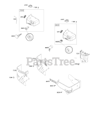 Briggs & Stratton 13D132-0012-F1 - Briggs & Stratton Horizontal Engine