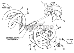 Snapper 10303 (80163) - Snapper 30" Snow Thrower, 10hp