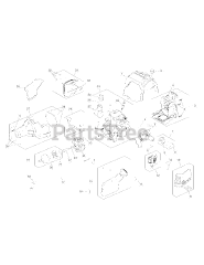 Craftsman 316.731972 (41DDZ46C799) - Craftsman String Trimmer (Sears) Engine Assembly