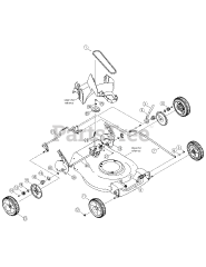 Yard-Man 12AV829C755 - Yard-Man Walk-Behind Mower (2006) (Walmart)