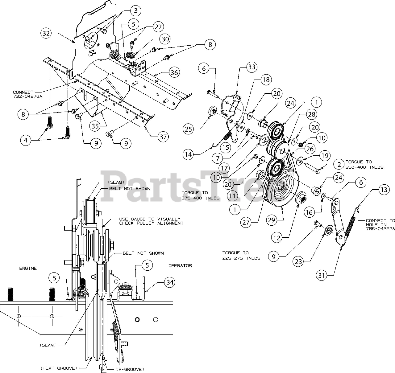 Craftsman CMXGVAM1144037 (21D65M8793) Craftsman Tiller (2019) Drive