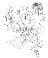 Scag SZL36H-20KT - Scag Liberty Z 36" Zero-Turn Mower, 20hp Kohler (SN: T3100001 - T3199999) (Rev 01)