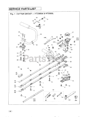 RedMax HT 2300 A - RedMax Hedge Trimmer (1994-03)