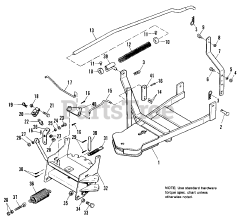 Simplicity 1690498 - Simplicity 46" Dozer Blade Hitch