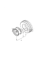 Cub Cadet Yanmar Ex3200 (54ACC4MN727) - Cub Cadet Yanmar Ex Series Compact Tractor Front Wheel Tire