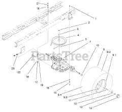 Toro 71208 (13-38 XL) - Toro Lawn Tractor (SN: 089000001 - 089999999) (1998) Transaxle Assembly