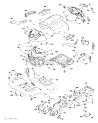 RedMax YT 2142 F (960430236-00) - RedMax 42" Yard Tractor, 21hp (2017-05)