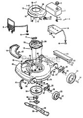 Toro 684190 - Toro Rear Grass Catcher Assembly