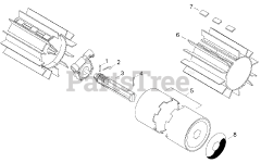Shindaiwa 99909-35000 - Shindaiwa Rubber Paddle Assembly